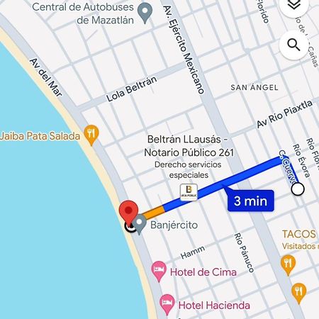 Casa Brisa Y Departamentos! A 3 Min La Playa&Malecon Villa Mazatlan Luaran gambar