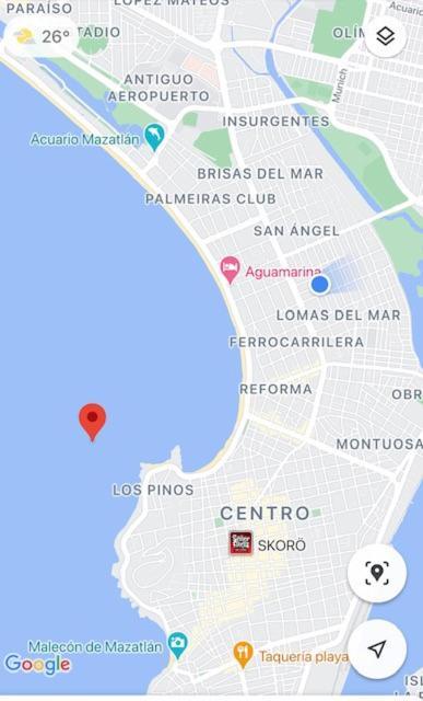 Casa Brisa Y Departamentos! A 3 Min La Playa&Malecon Villa Mazatlan Luaran gambar